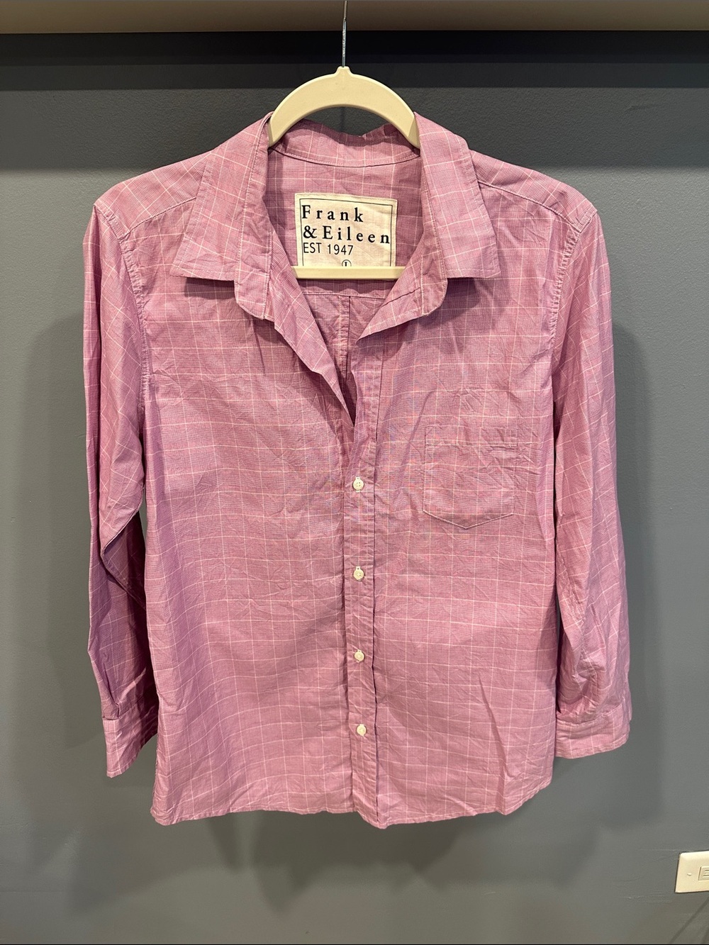 Frank & Eileen BARRY Tailored Button-Up Shirt